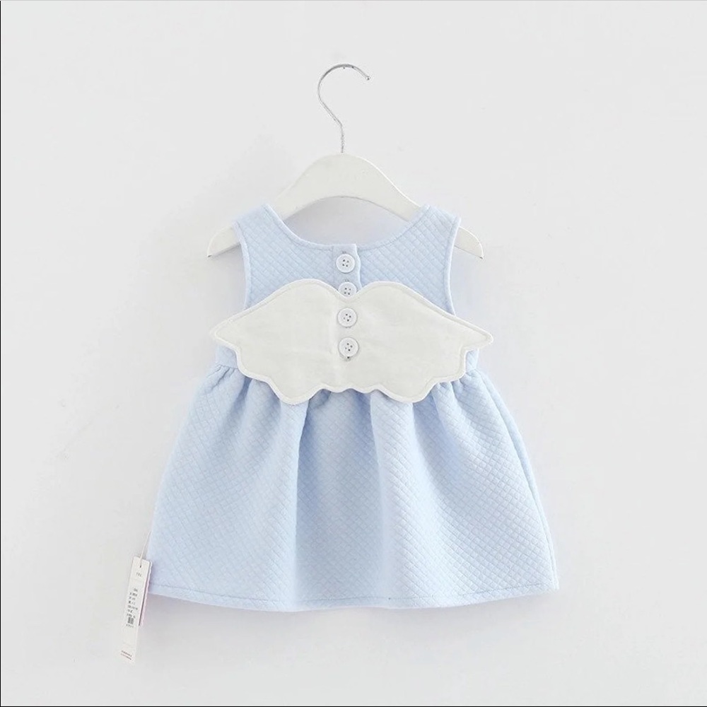 Baby girl Little Angel Dress - Blue